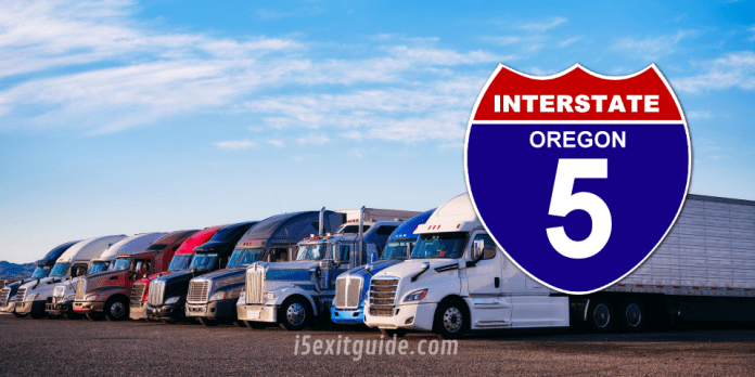 Oregon I-5 Truck Parking | I-5 Exit Guide Oregon I-5 Truck Parking | I-5 Exit Guide