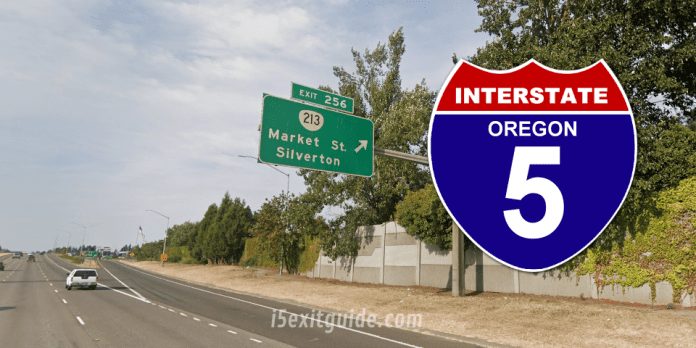 960x480-i-5-oregon-salem-exit-256 Salem I-5 Traffic | I-5 Construction | I-5 Exit Guide