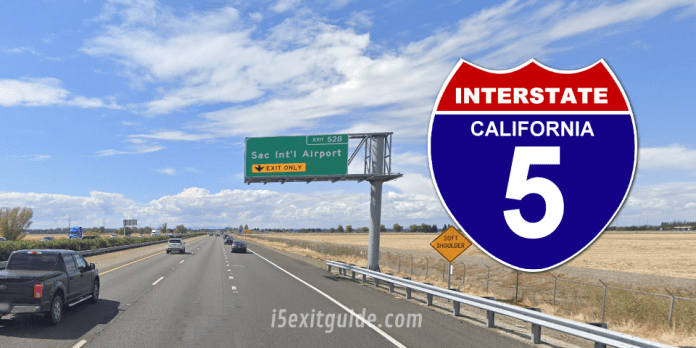 Sacramento I-5 Traffic | I-5 Exit Guide