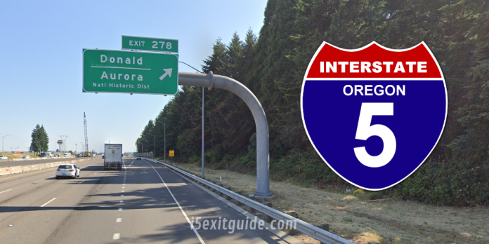 Oregon I-5 Traffic | I-5 Construction | I-5 Exit Guide