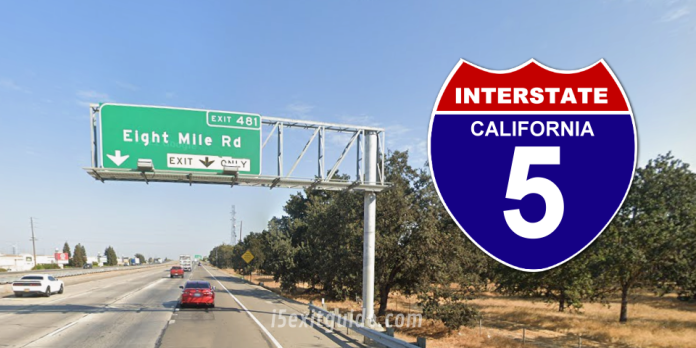 960x480-i-5-california-exit-481 California I-5 Traffic | I-5 Construction | I-5 Exit Guide