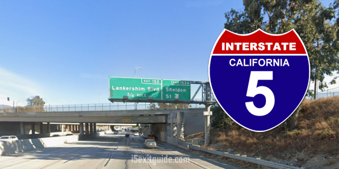 960x480-i-5-sun-valley-california-exit-152 California I-5 Traffic | I-5 Construction | I-5 Exit Guide