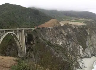 Explore The Wild Side Of Winter In Monterey County Bixby Bridge | Monterey, California | I-5 Exit Guide