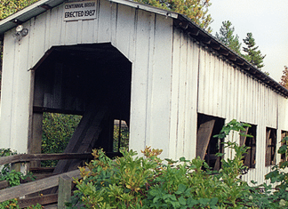 Six Covered Bridges Anchor Cottage Grove, Oregon as a Travel Destination Cottage Grove Covered Bridge | I-5 Exit Guide