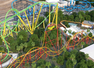 Tallest, Longest Single-Rail Coaster on the Planet! Coming to Magic Mountain Summer 2022 Six Flags Magic Mountain | I-5 Exit Guide