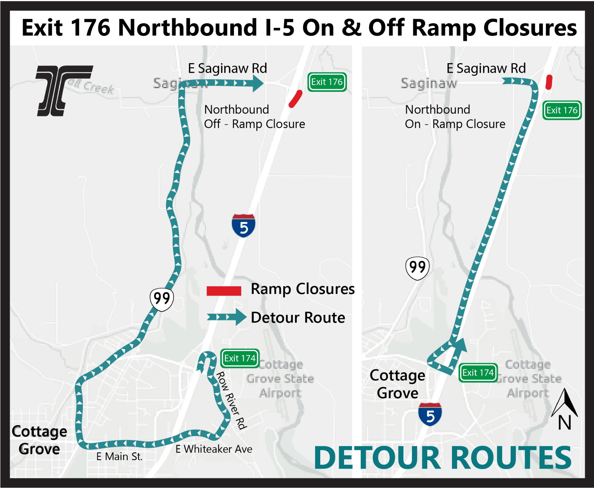 Oregon Road Closure Map - v1hhrxm