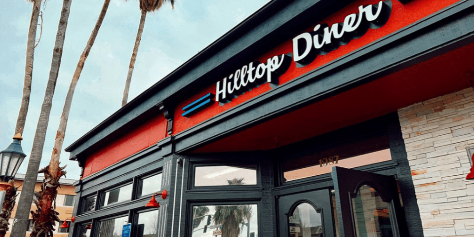 Hilltop Diner - Redding, California | I-5 Exit Guide