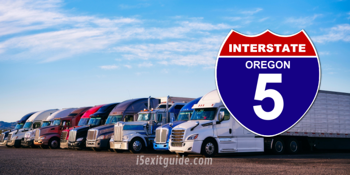 Oregon I-5 Truck Parking | I-5 Exit Guide