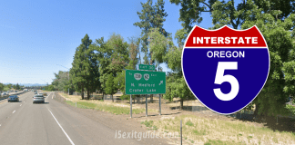 Northbound I-5 Limited to One Lane Through Medford on Tuesday Medford, Oregon I-5 Traffic | I-5 Construction | I-5 Exit Guide