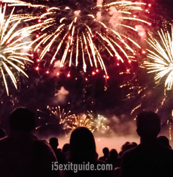 10 Awesome 4th of July Destinations for I-5 Travelers 4th of July fireworks | I-5 Exit Guide