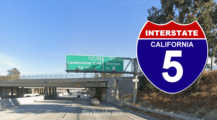 I-5 Multi-Lane Closures in Sun Valley for Bridge Repairs June 8-12 California I-5 Traffic | I-5 Construction | I-5 Exit Guide