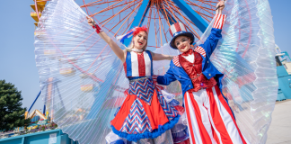 Six Flags Celebrates America’s 250th Anniversary Six Flags | I-5 Exit Guide