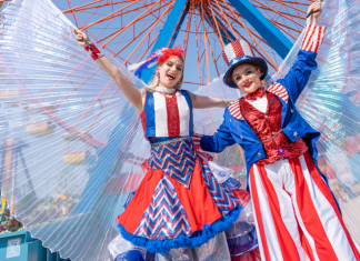 Six Flags Celebrates America’s 250th Anniversary Six Flags | I-5 Exit Guide